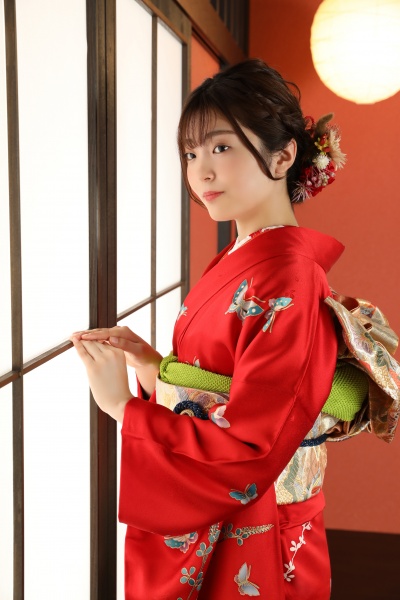 【成人式前撮り】春が来たのか【振袖】